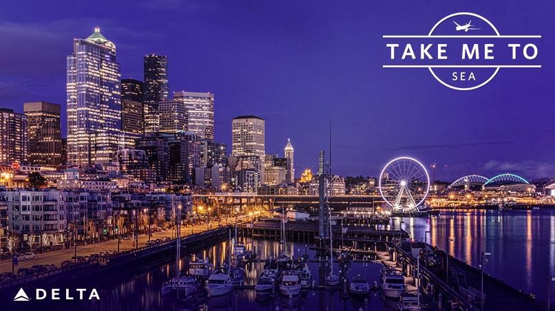 Delta: Take Me to SEA – Win 2 First Class Tickets & Accommodations