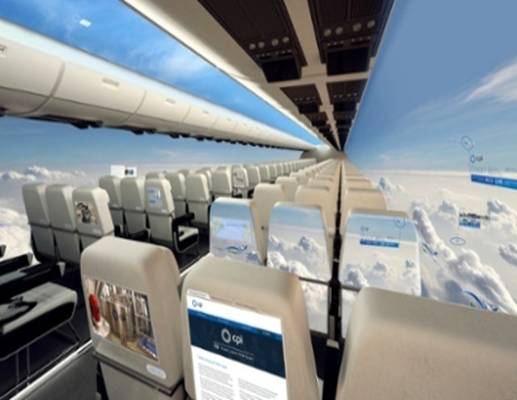 Is a windowless plane a possibility within the next decade?