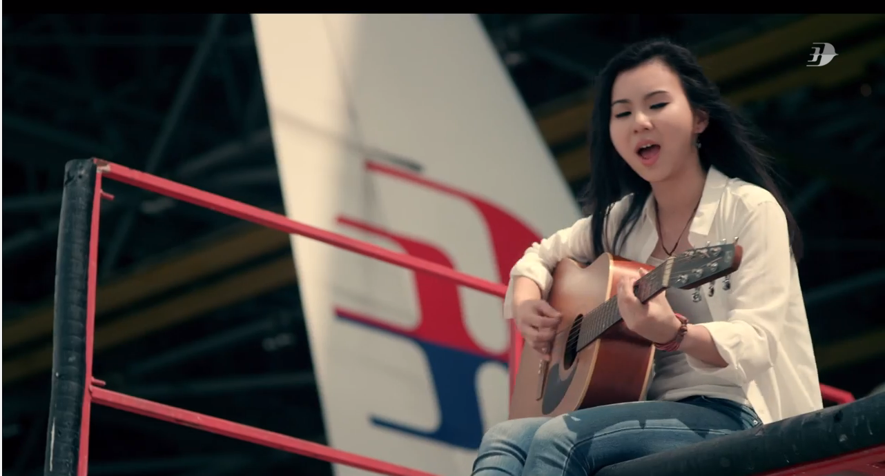A tribute to MH370 and MH17 by Lilly and Malaysia Airlines  (VIDEO)