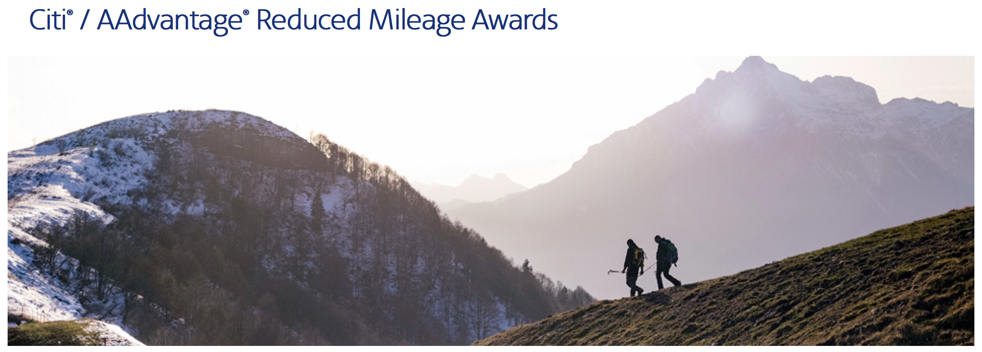 No fee when booking Reduced Mileage Awards with American