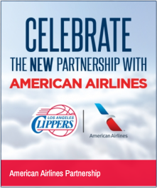 Official Airline of the LA Clippers