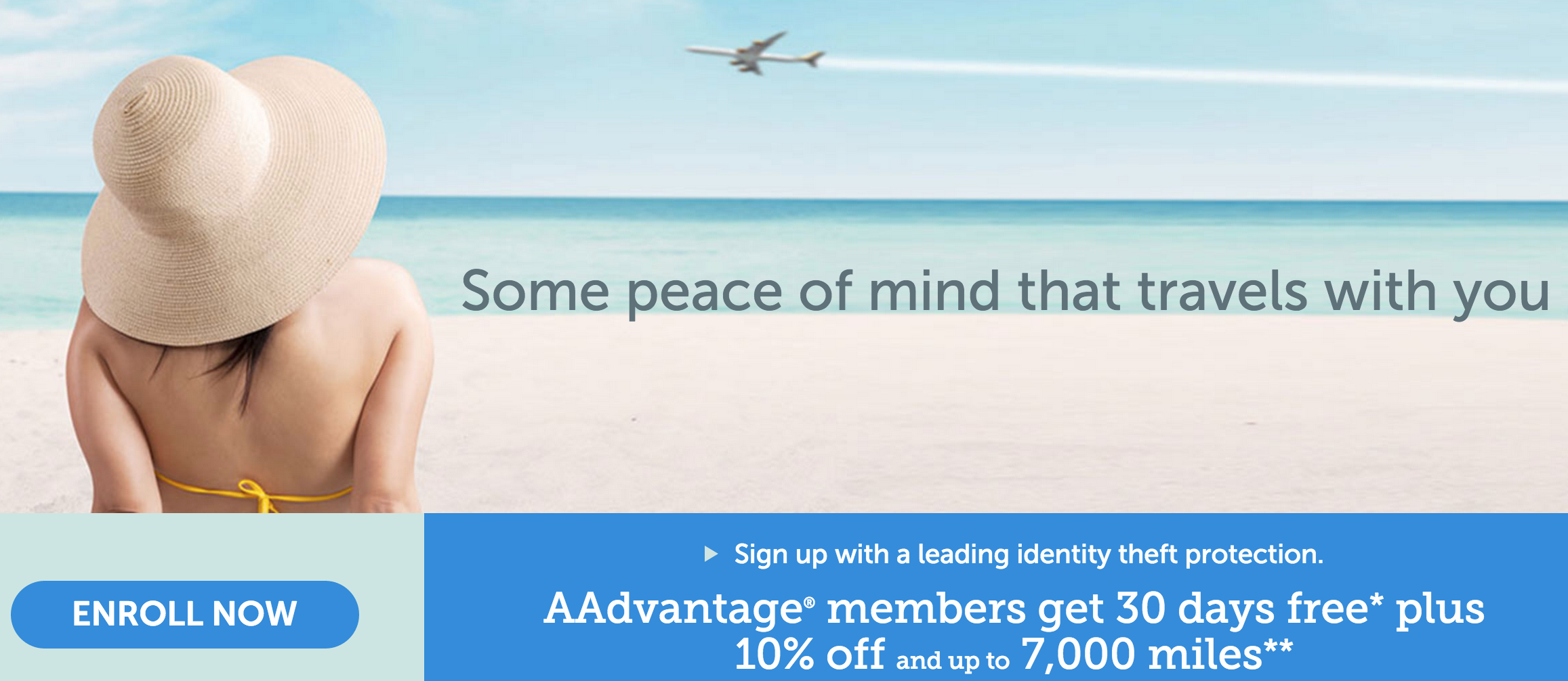 Earn up to 7,000 AAdvantage miles with LifeLock