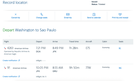 American revamps reservations layout on AA.com