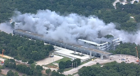 American Airlines' Old Headquarters Imploded