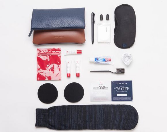 American Airlines, Cole Haan New Inflight Amenity Kits