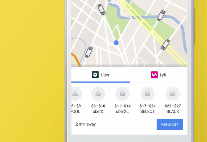 Uber Offering $15 Off When You Order A Ride From Google Maps