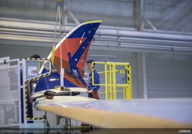 Delta's A350 gets it's winglets