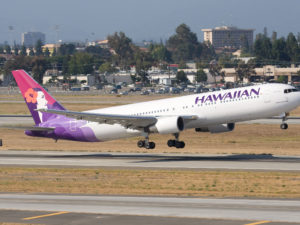 Hawaiian Airlines Flight Diverted