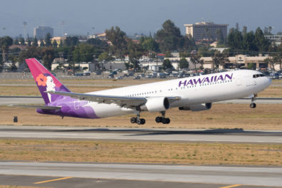 Hawaiian Airlines Flight Diverted