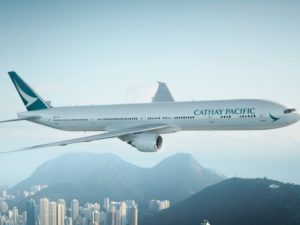 Up to 25% off Cathay Pacific flights when using your Mastercard