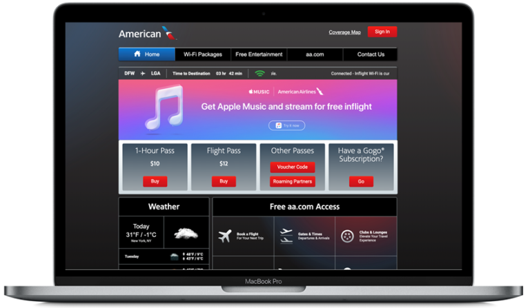 American Airlines Customers Can Access Apple Music In Flight For Free
