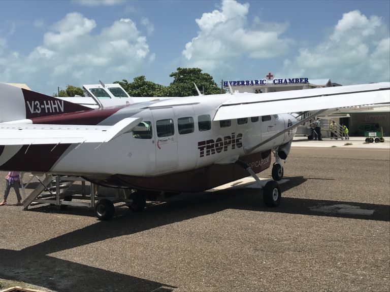 FLIGHT REVIEW: Tropic Air Cessna Caravan From BZE to Ambergris Caye, Belize (SPR)